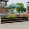 Artificial Flowers Outdoor Fake Flowers,8 Bundles Outside Face Mums Fake Summer Greenery UV Resistant No Fade Faux Plastic Lotus Shrubs Home Garden Porch Patio Decoration